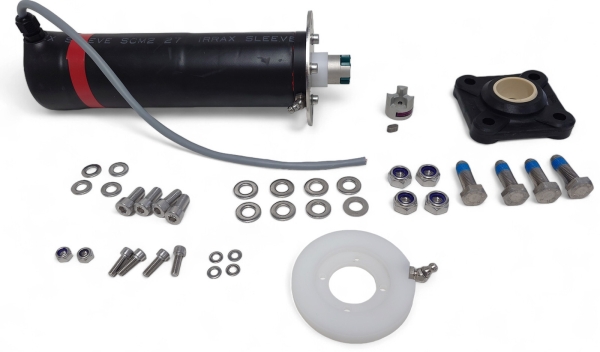 LEHNER Förderwellenmotor mit Lager-Set für POLARO Aufbaustreuer M, L und XL